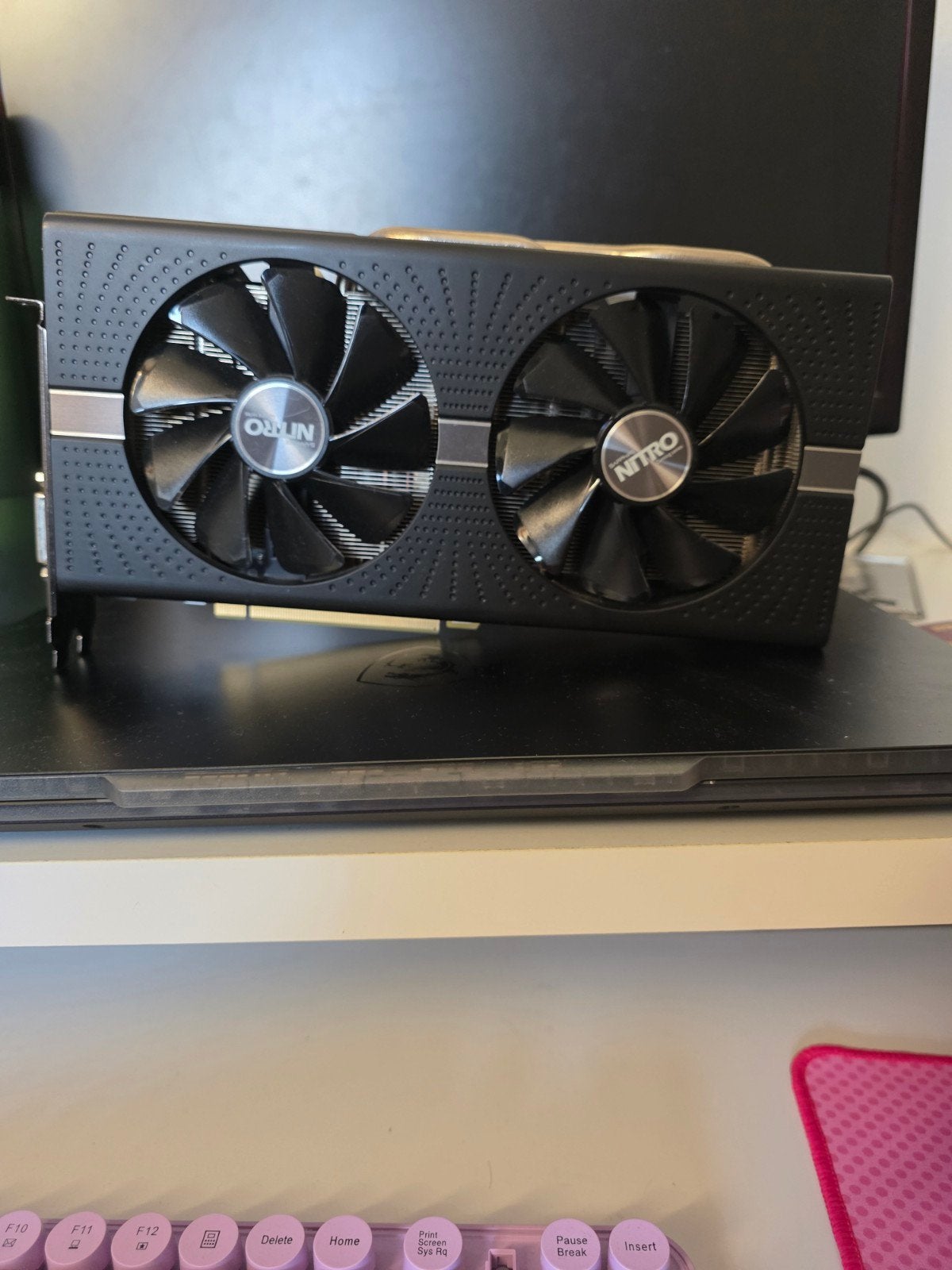 Sapphire Nitro AMD Radeon RX 580 4GB Grafische Kaart, Computers en Software, Ophalen of Verzenden, Zo goed als nieuw, GDDR5, AMD