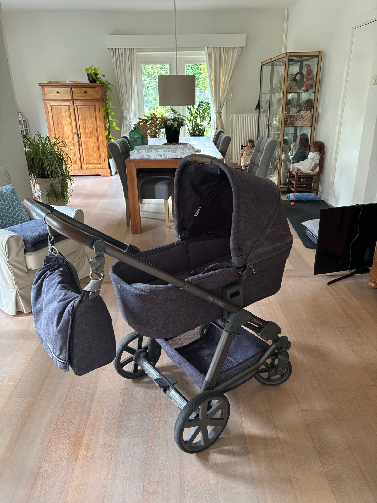 ABC Design Condor 4 Combiwagen met Reiswieg en Verzorgingsta, Kinderen en Baby's, Gebruikt, Combiwagen, Met reiswieg, Ophalen