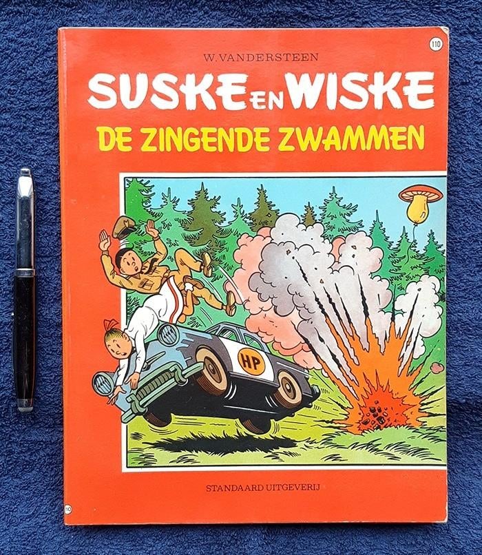 Suske en Wiske. De Zingende Zwammen. 1970, Gelezen, Verzenden, Willy Vandersteen, Eén stripboek