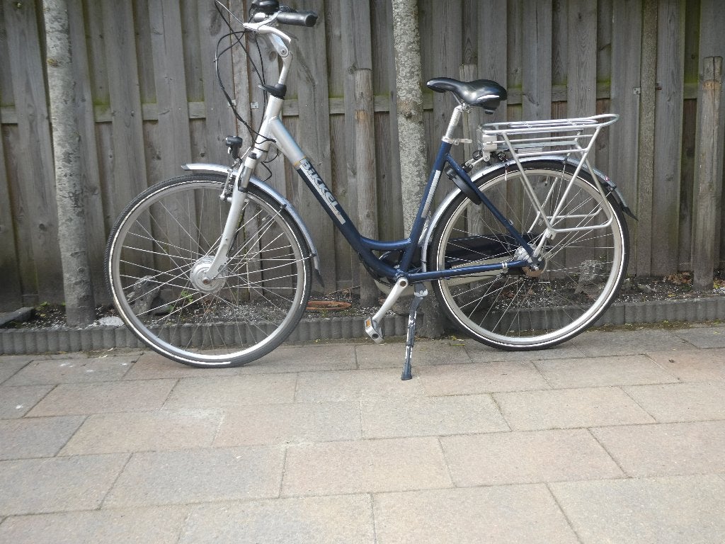 Elektrische damesfiets Bikkel, Overige merken, Minder dan 30 km per accu, Gebruikt, Ophalen of Verzenden