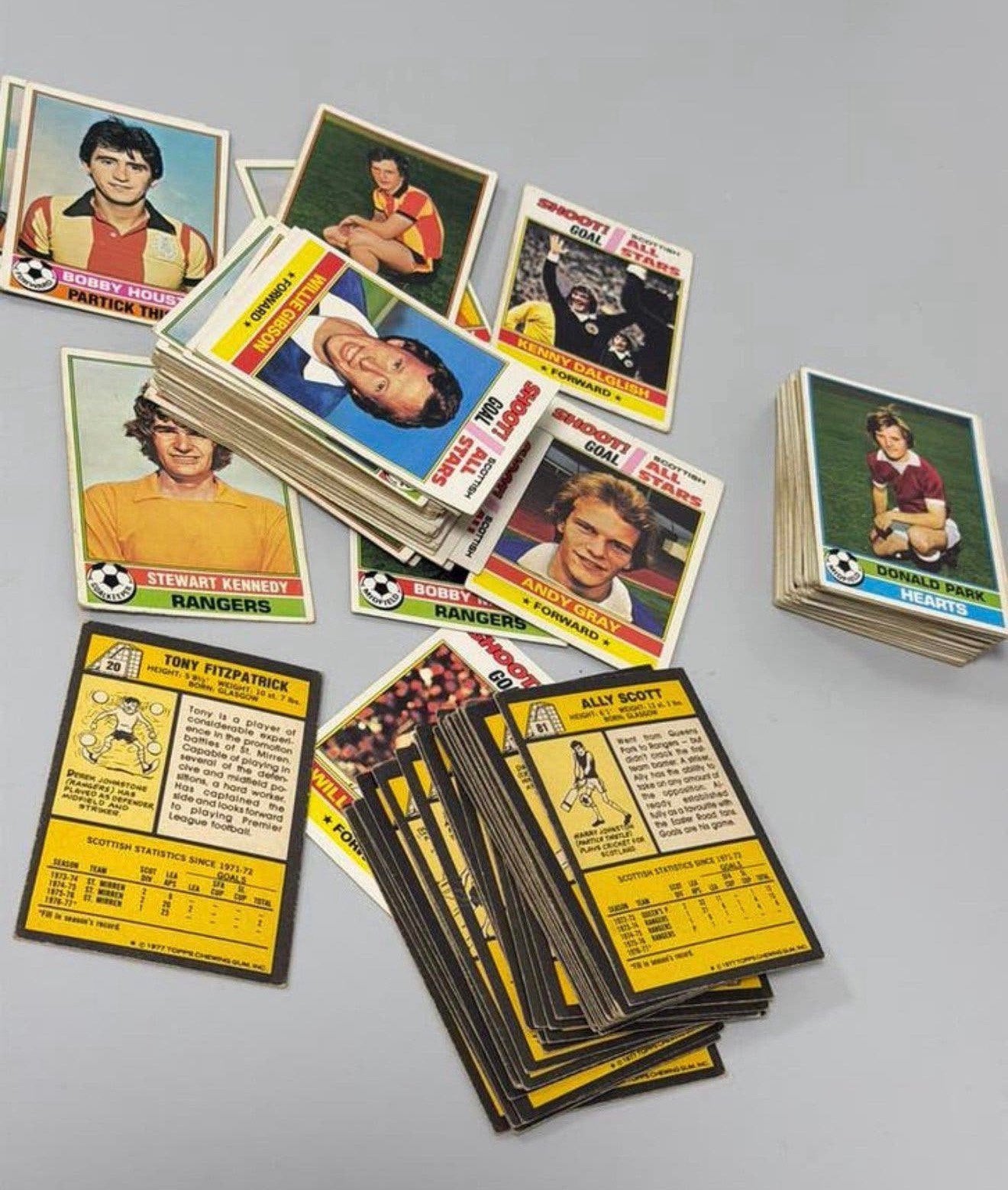 1977 Topps Voetbalplaatjes 150 stuks Vintage soccer Cards, Verzamelen, Buitenlandse clubs, P, P, P