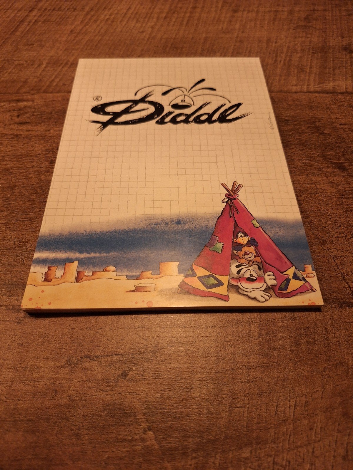 Diddl A5 blok nr 204 met 40 blaadjes, Verzamelen, Ophalen of Verzenden, Diddl, Zo goed als nieuw, Papier, Kaart of Schrift