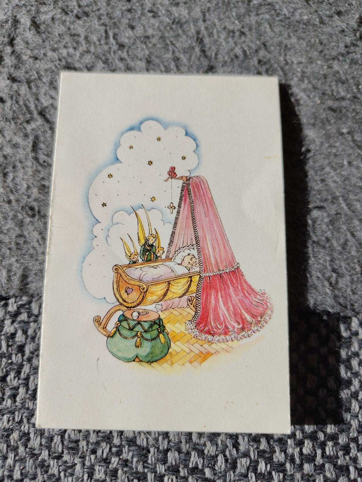 Corrie, Verzamelen, Ophalen of Verzenden, Voor 1970, Geboortekaartje