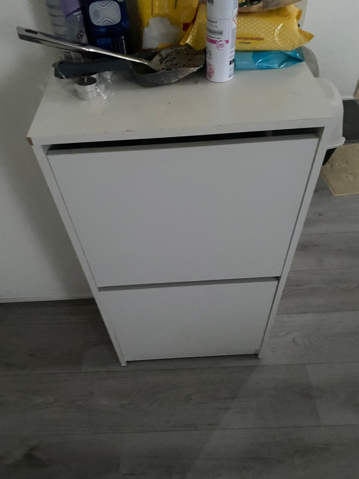 schoenenkast, Ophalen of Verzenden, Zo goed als nieuw