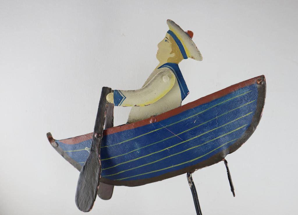 Antieke tuimelaar matroos, Antiek en Kunst, Ophalen of Verzenden
