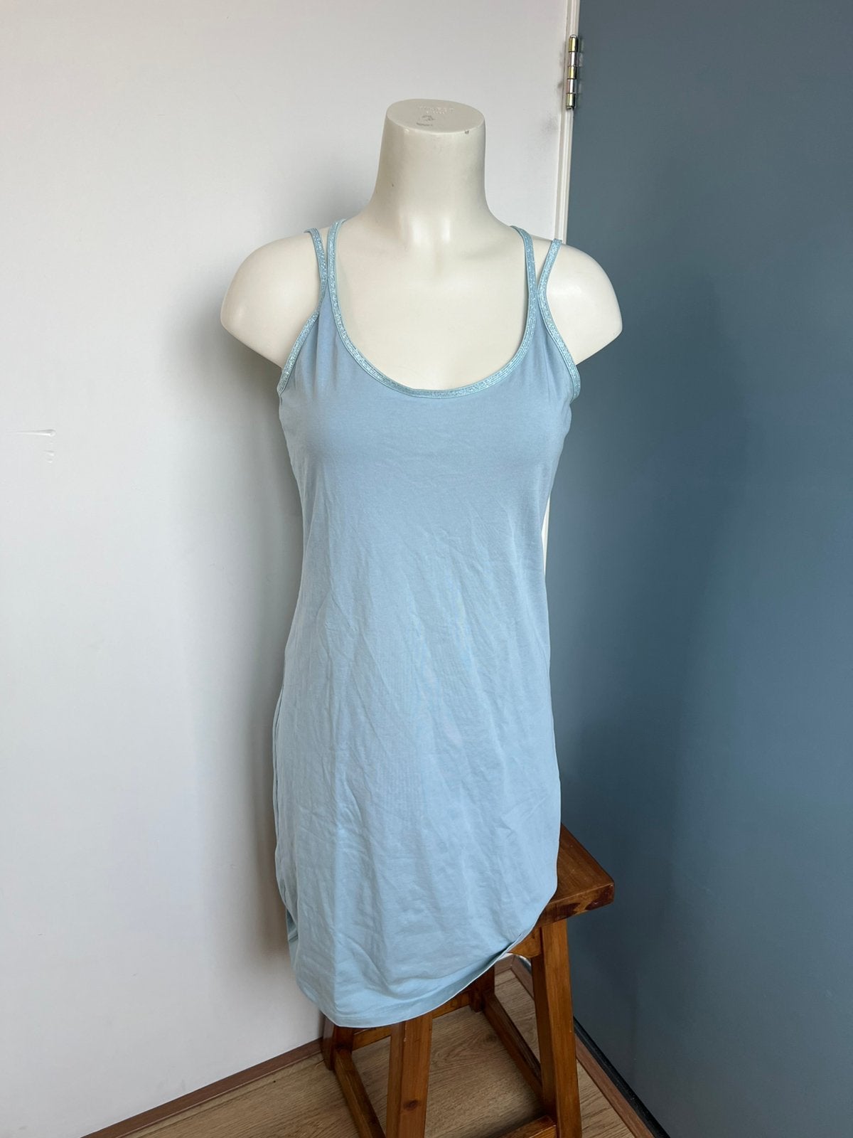Summum lichtblauw jurkje onderjurk basic xl, Kleding | Dames, Blauw, Maat 46/48 (XL) of groter, Ophalen of Verzenden, Zo goed als nieuw