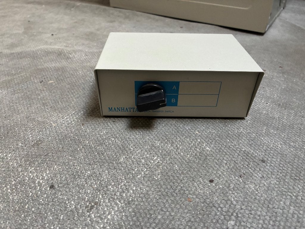 Vintage computer data switch, Ophalen of Verzenden