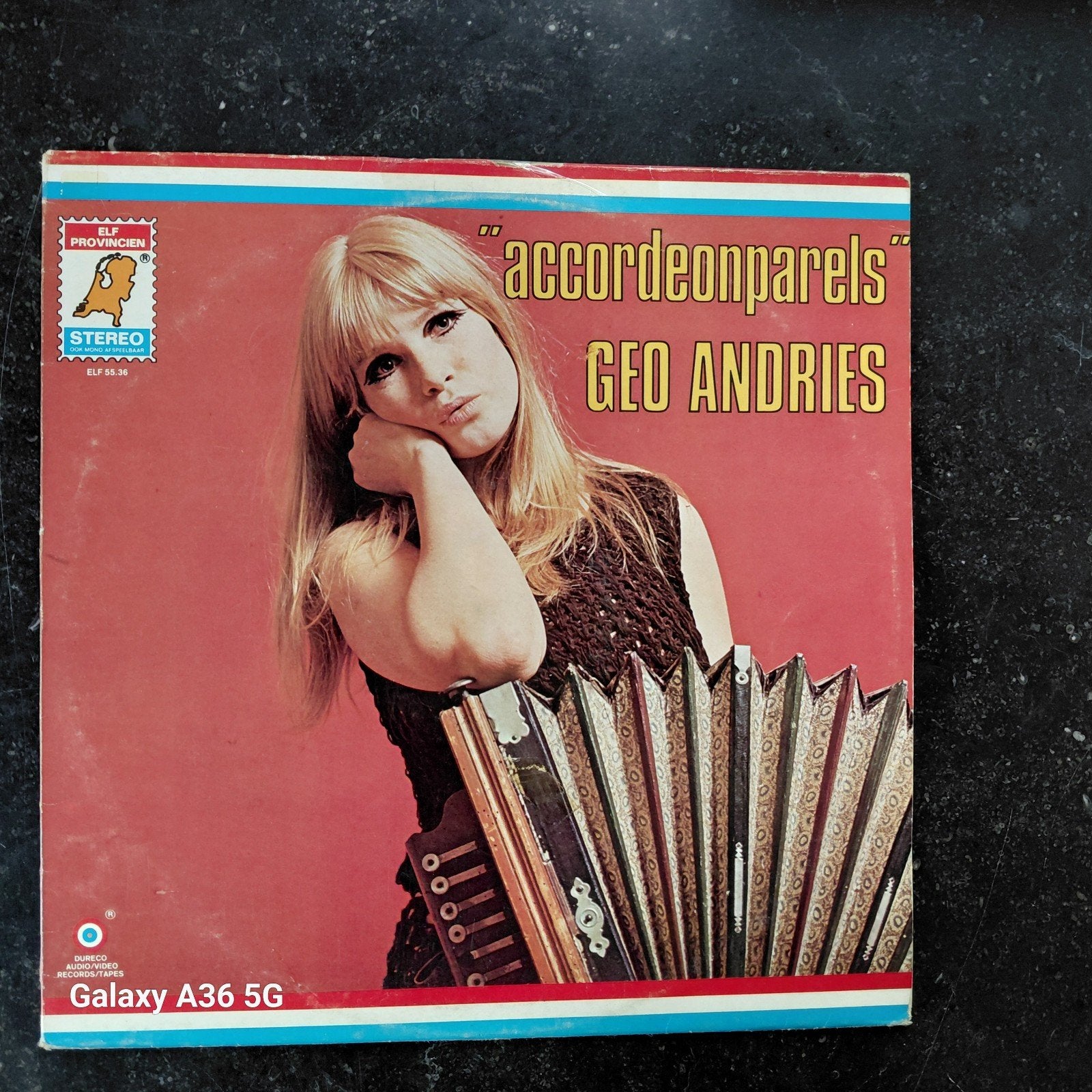 Accordeonparels - Geo Andries LP (Stereo), LP, Gebruikt, Ophalen of Verzenden, 12 inch