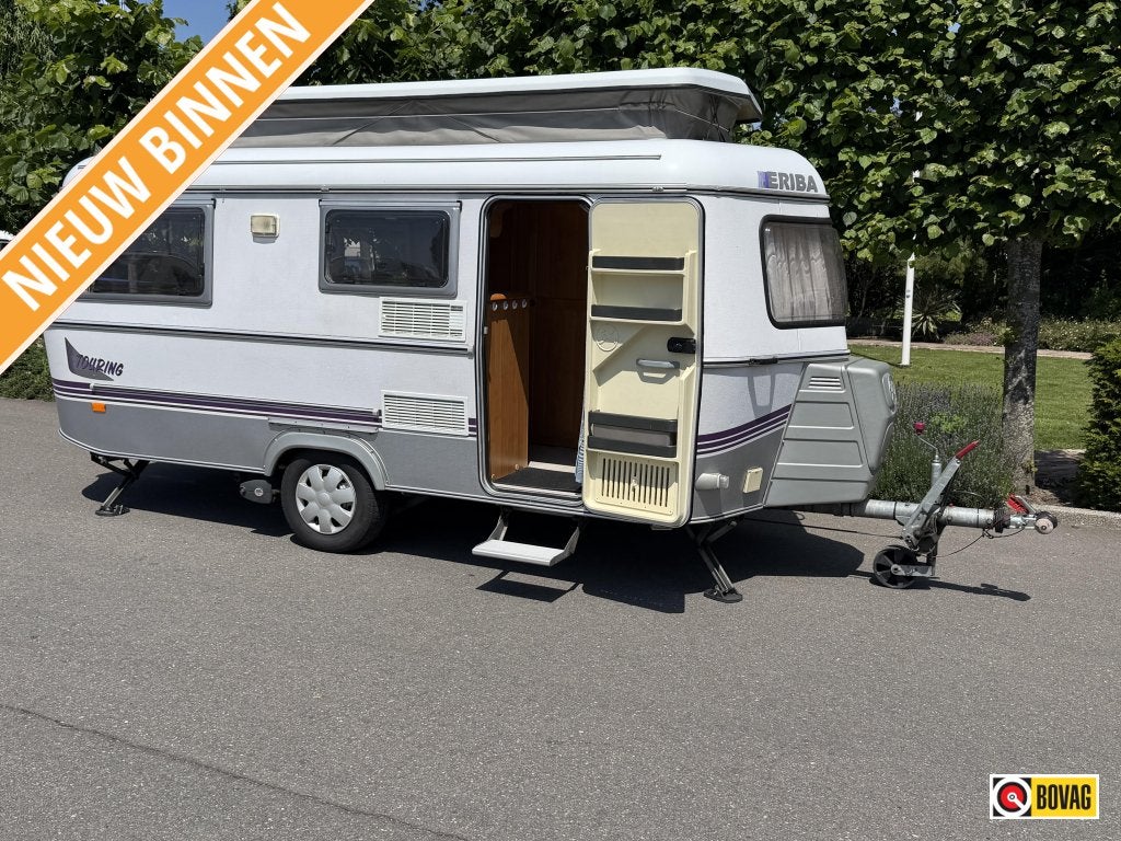 Eriba Touring Troll LMA mover,Voortent,Enkele bedden, Caravans en Kamperen, Dwarsbed, Standaardzit, Schokbreker, Bedrijf