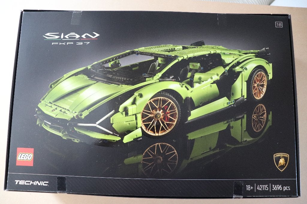 Lego Technic Lamborghini Sian FKP 37 42115 MISB, Lego, Nieuw, Ophalen of Verzenden, Technic