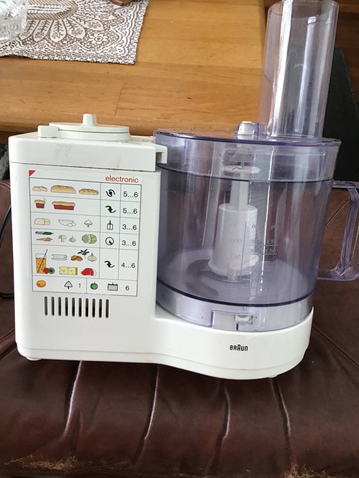 Braun - ( Keuken) Machine, Ophalen of Verzenden, Gebruikt, 3 snelheden of meer