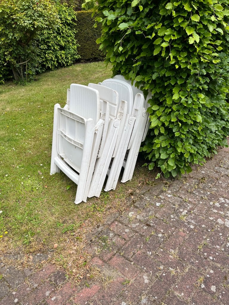 Tuinstoelen, Tuin en Terras, Tuinstoelen, Ophalen, Gebruikt, Kunststof, Inklapbaar