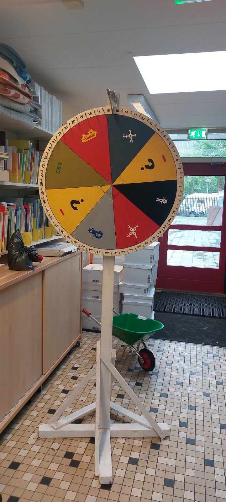 Rad van fortuin, Ophalen