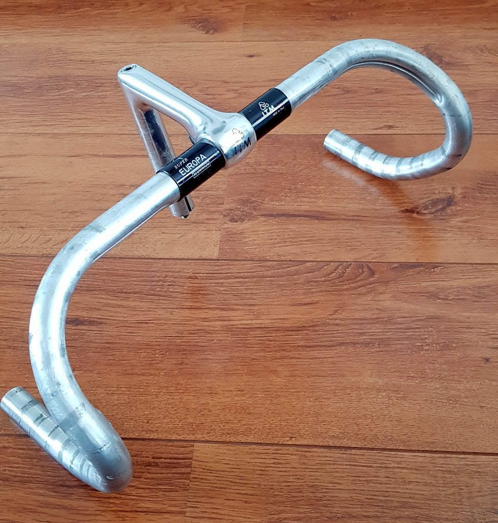 ITM Super Europa Aluminium Racefiets Stuur + ITM pen, Fietsen en Brommers, Gebruikt, ITM, Stuur, Ophalen of Verzenden