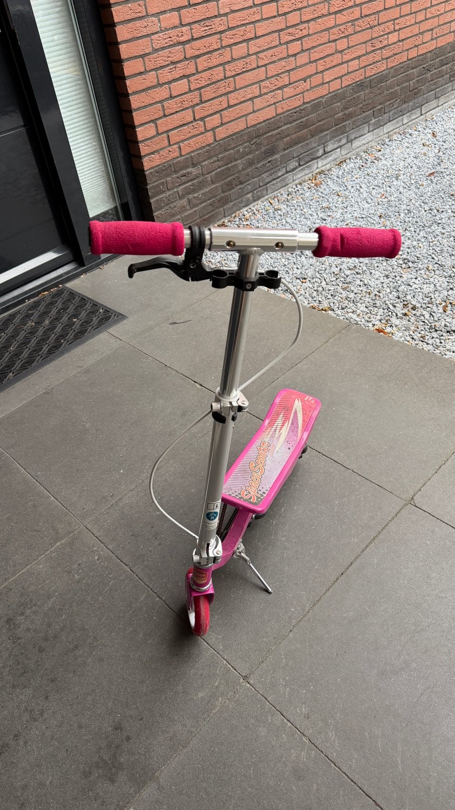 Space Scooter Junior roze, Ophalen, Zo goed als nieuw, Gewone step