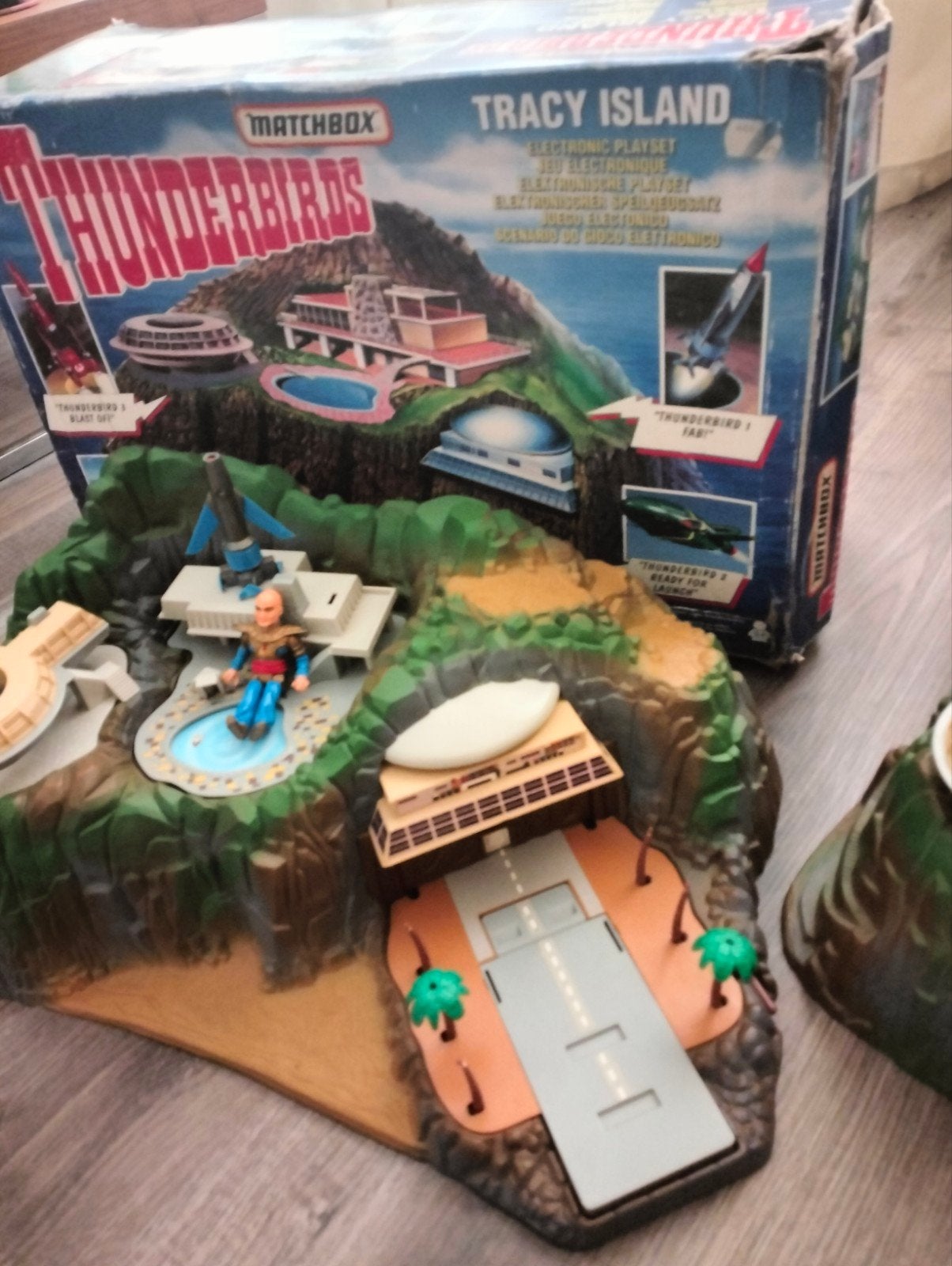 2x Thunderbirds Tracy Island, Ophalen of Verzenden, Gebruikt, Jongen of Meisje