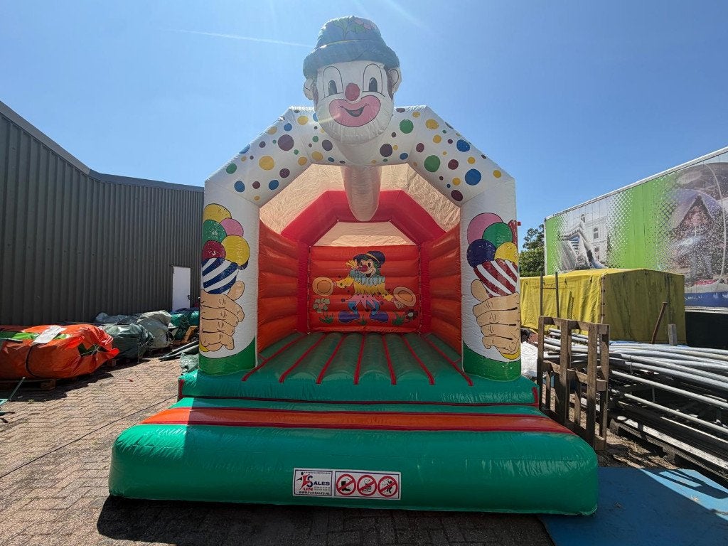 springkussen clown met kop te koop, Ophalen, Nieuw
