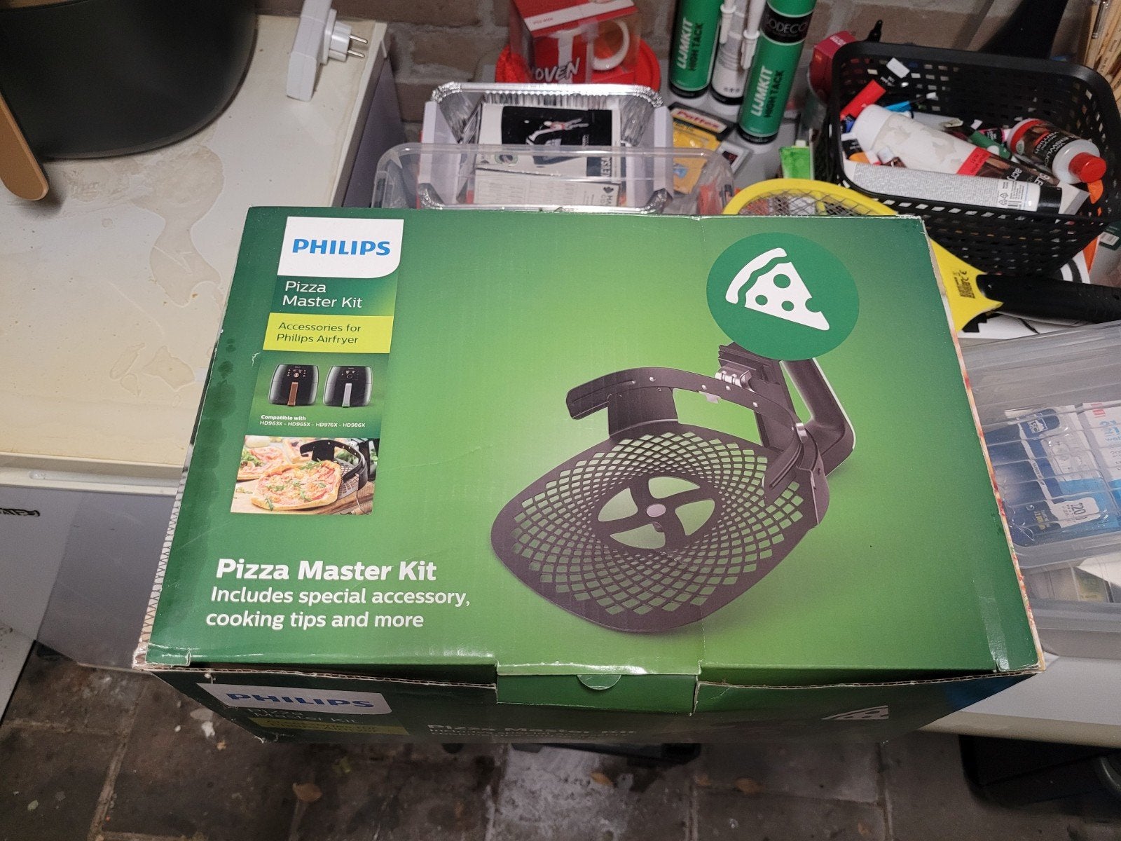 Philips Pizza Master Kit - Ongebruikt in plastic, Ophalen, Nieuw