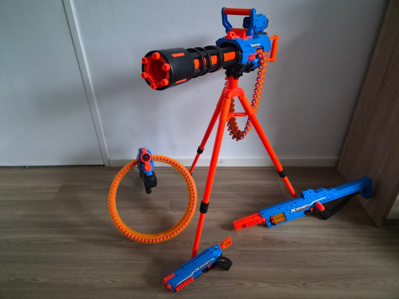 Nerf x-shot instanity set, Kinderen en Baby's, Ophalen of Verzenden, Zo goed als nieuw