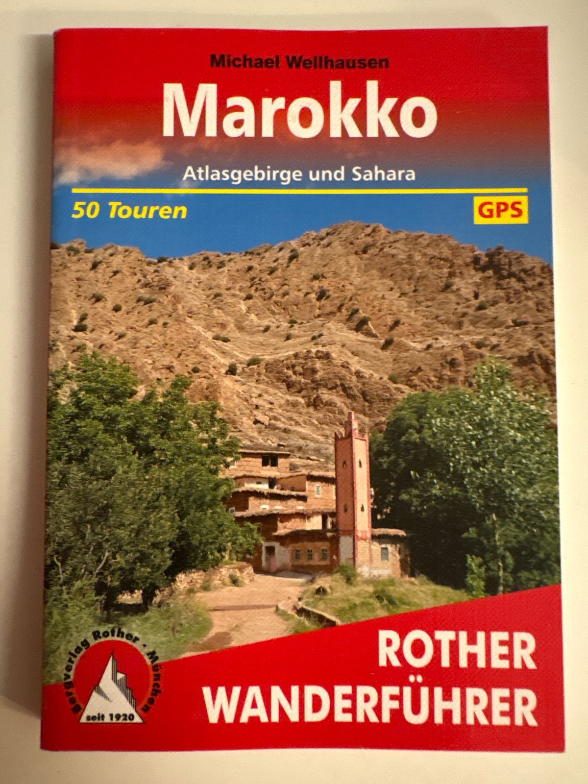 Rother Wandelgids Marokko: Atlasgebergte en Sahara, Overige merken, Afrika, Fiets- of Wandelgids, Ophalen of Verzenden