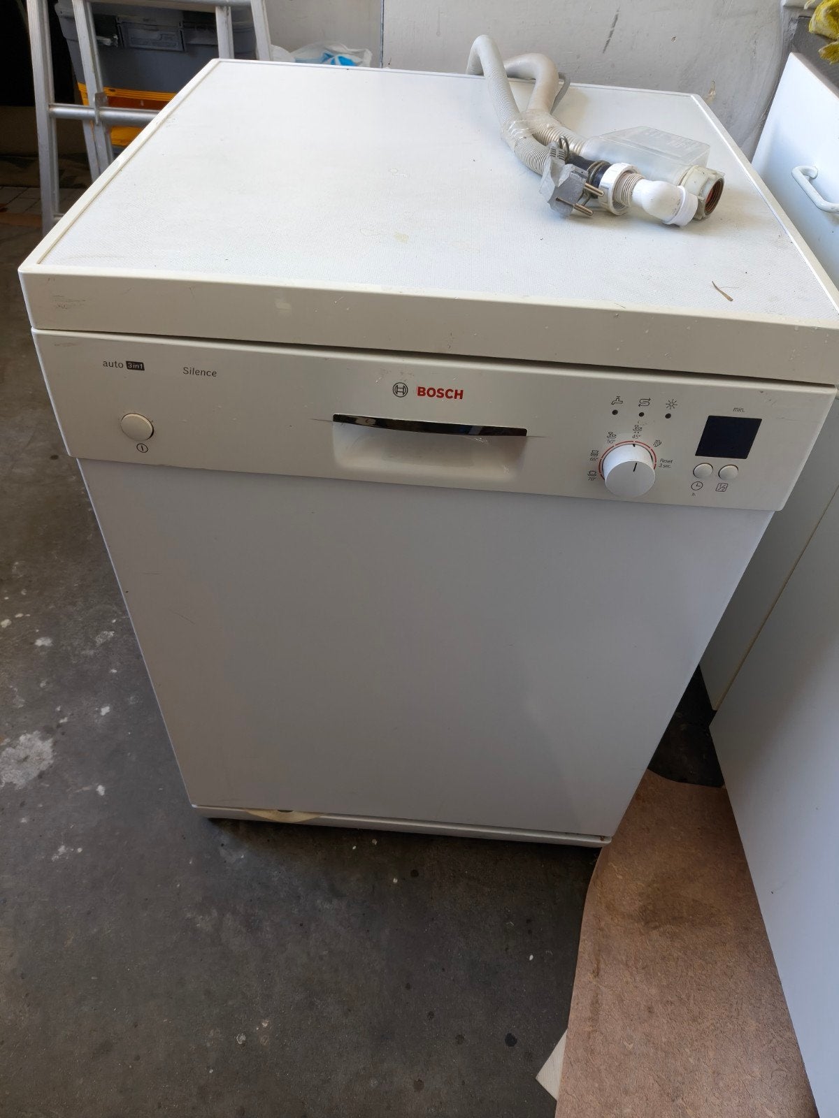 Bosch Vaatwasser Silence Auto 3in1 - Vrijstaand, Witgoed en Apparatuur, Vaatwasmachines, Gebruikt, 60 cm of meer, Eco programma