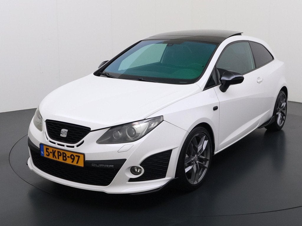 SEAT Ibiza SC 1.4 TSI Cupra Bocanegra, Auto's, Seat, Euro 5, Stof, Gebruikt, 4 cilinders