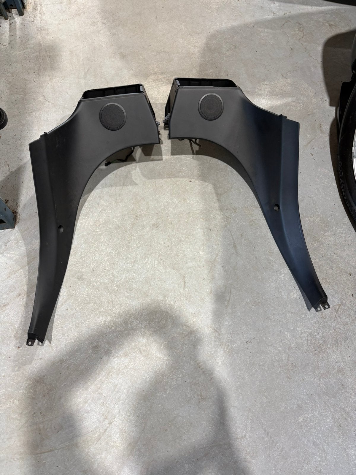 BMW Z3 speaker kappen achter stoelen, Auto-onderdelen, Ophalen of Verzenden, Gebruikt, BMW