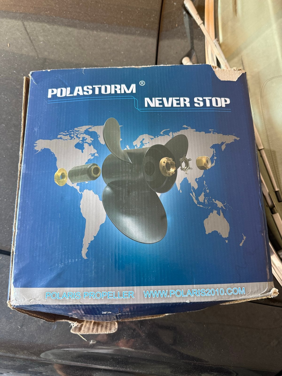 Polastorm Polaris Propeller voor Mercury Outboard 90CT-400, Ophalen, Nieuw, Motor en Techniek, Motorboot