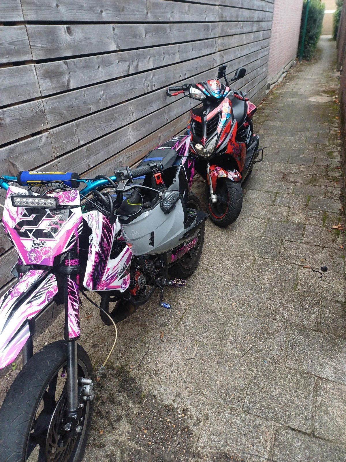 2 takt opknapper scooters gezocht!!, Ophalen, Gebruikt, 50 cc, Overige merken