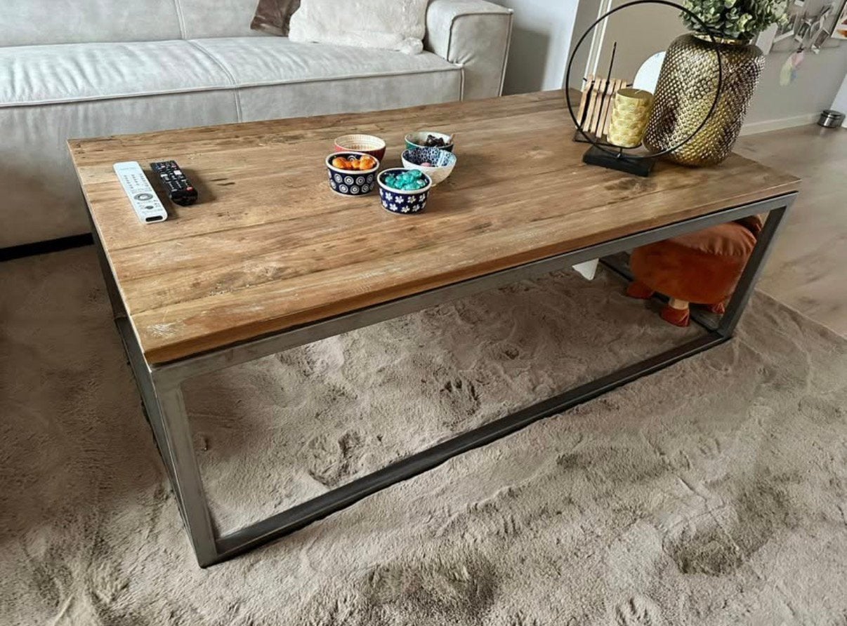 Set tv meubel en salontafel - goede staat!, Ophalen, 100 tot 150 cm, 50 tot 100 cm, Zo goed als nieuw