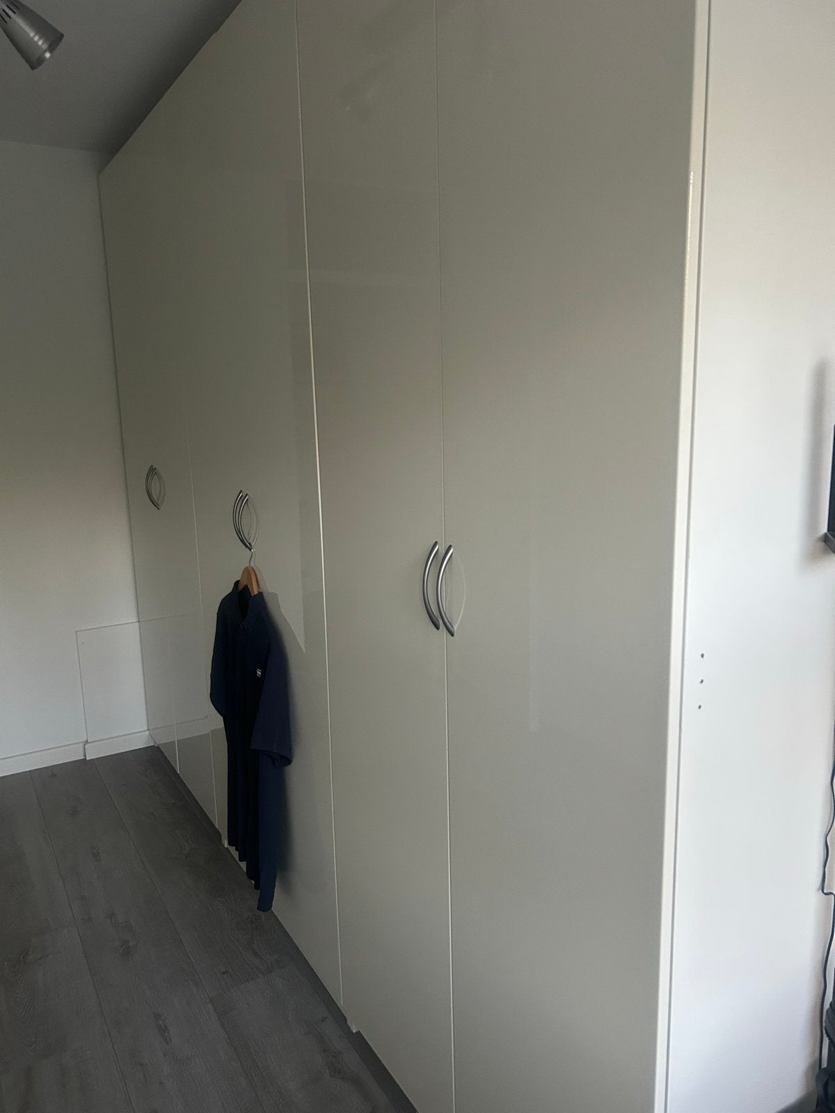 Witte PAX  kledingkasten met deuren en hangruimte, Huis en Inrichting, Kasten | Kledingkasten, Ophalen, Gebruikt, 50 tot 100 cm