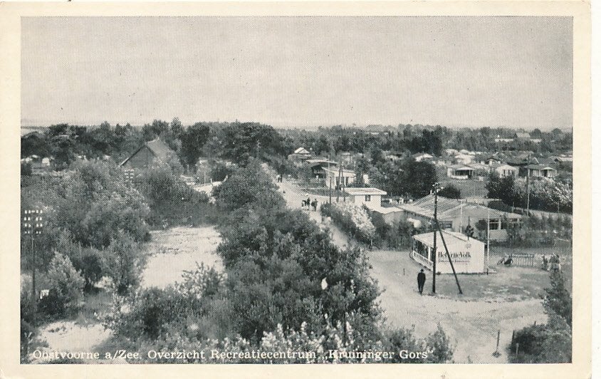 11144 Oostvoorne aan Zee recr centr Kruininger gors, Ophalen of Verzenden, 1920 tot 1940, Zuid-Holland