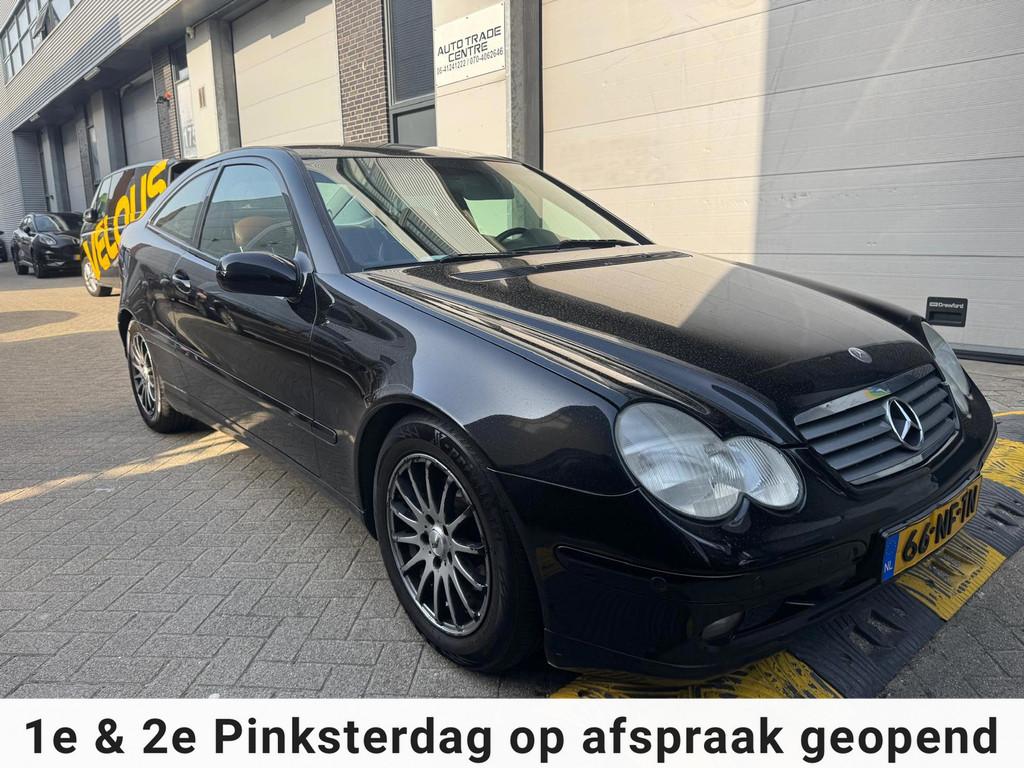 Mercedes-Benz C-klasse Sportcoupé 180 K. Amice NAP, Automaat, Gebruikt, Parkeersensor, 4 stoelen