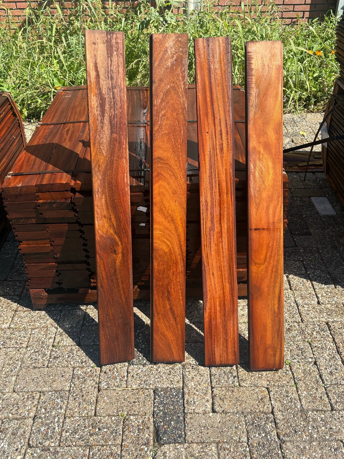 Hardhouten planken voor diverse toepassingen, Ophalen, 25 tot 50 mm, Nieuw, Plank