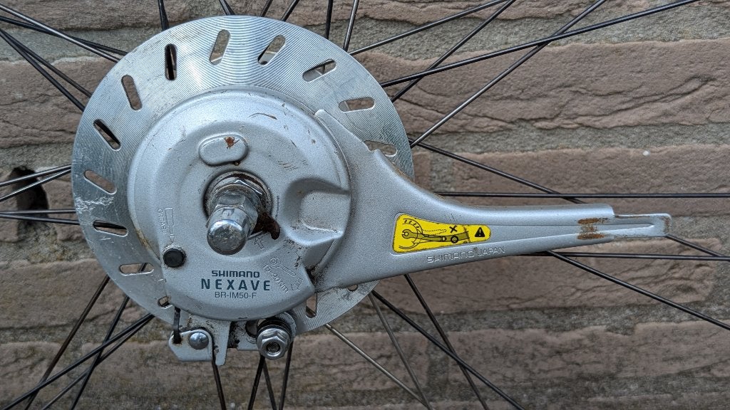 Rollerbrakes Shimano Nexave, Fietsen en Brommers, Fietsonderdelen, Remmen, Ophalen of Verzenden, Zo goed als nieuw, Shimano