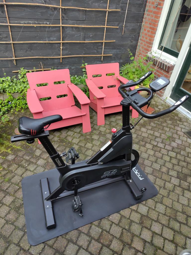 Spinning fiets Senz Sports S2000, Ophalen, Zo goed als nieuw, Spinningfiets