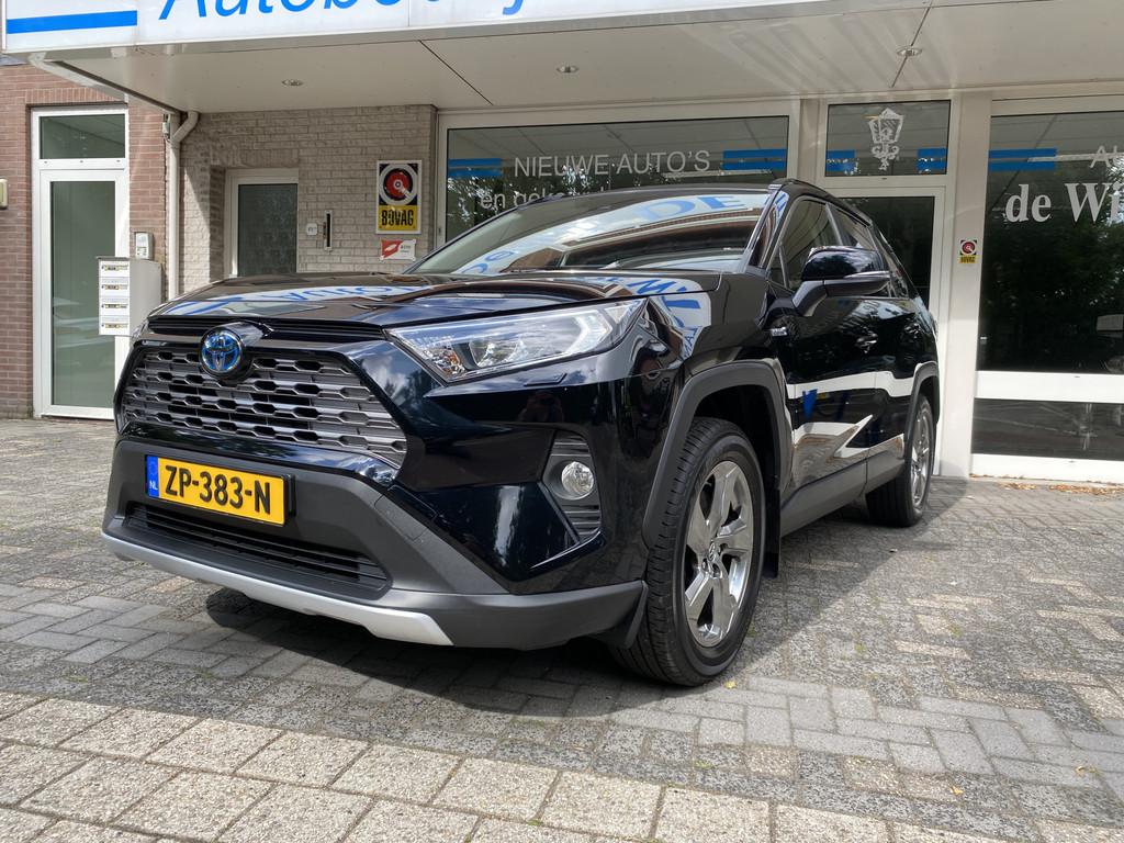 Toyota RAV4 2.5 Hybrid First Edition Navi/Achteruitr. camera, Gebruikt, 4 cilinders, 2487 cc, Zwart
