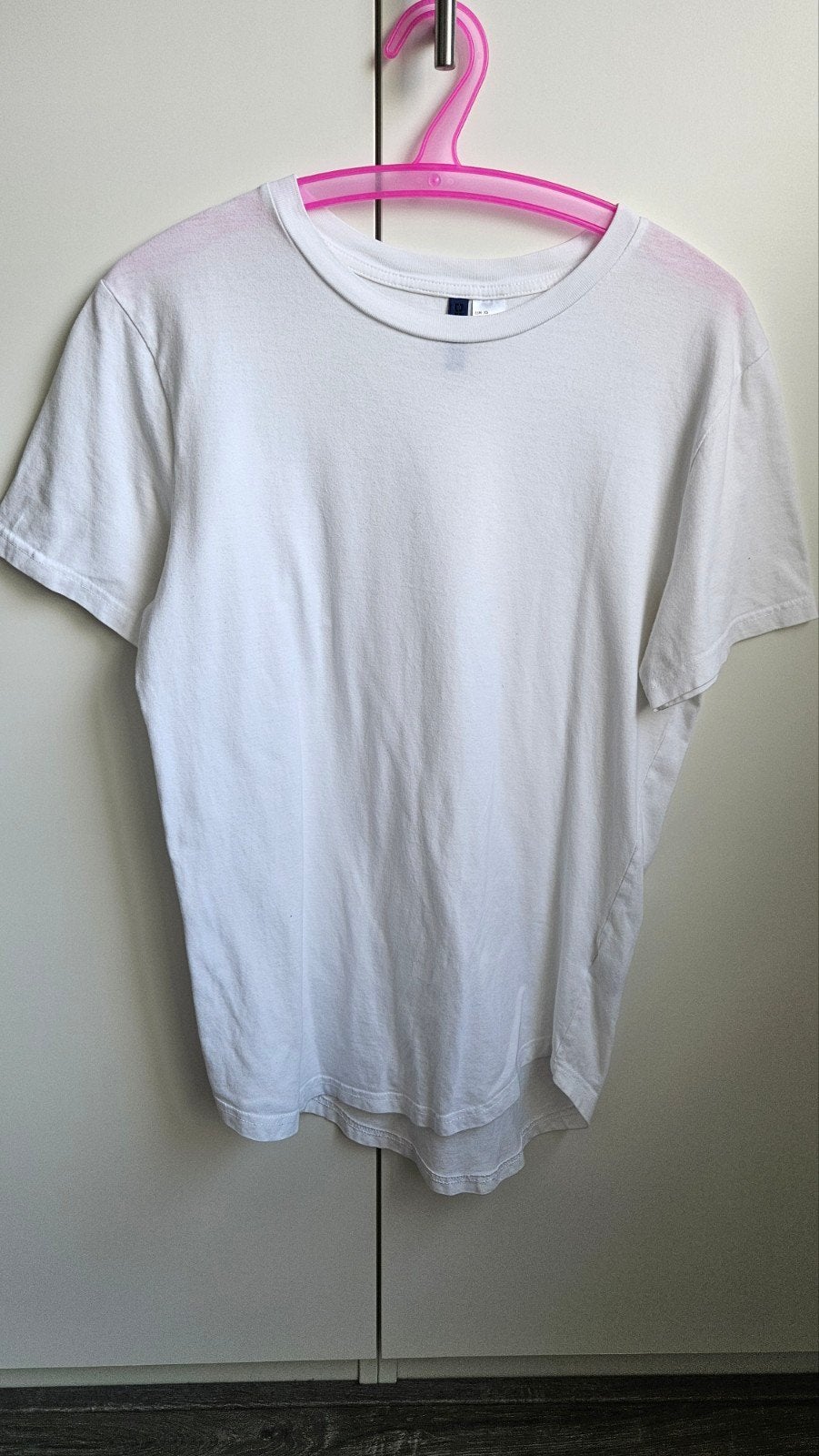 Wit T-shirt van Divided by H&M, maat XS, Divided by H&M, Wit, Ophalen of Verzenden, Zo goed als nieuw
