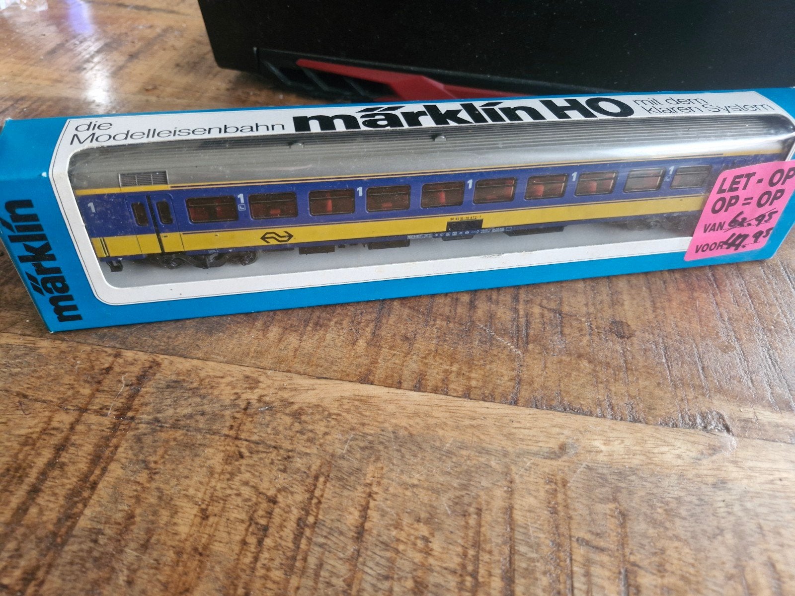 Märklin HO NS Intercity Rijtuig - Nieuw in Doos, Wisselstroom, Ophalen of Verzenden, NS, Märklin