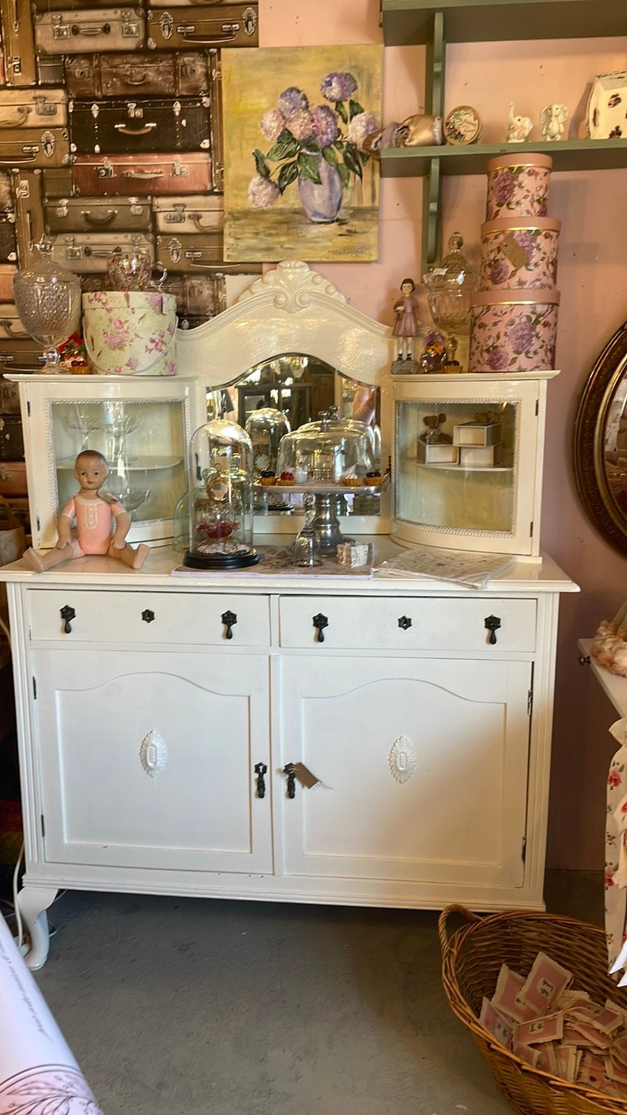 Buffetkast Queen Ann, Ophalen, 150 tot 200 cm, Tante, Tante
