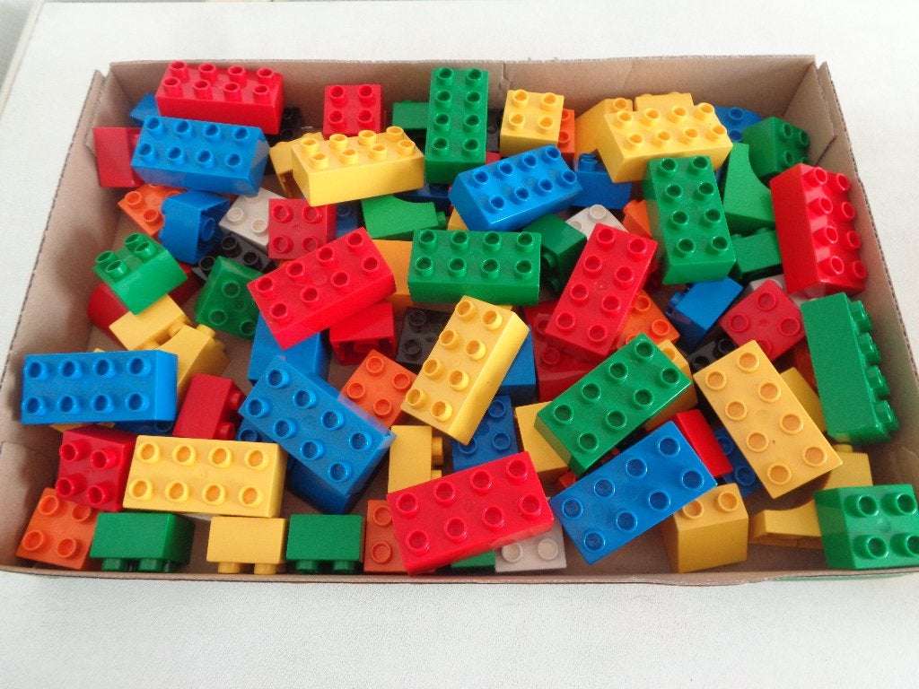 100 Duplo stenen.  200 stenen is ook mogelijk., Ophalen of Verzenden, Zo goed als nieuw, Duplo