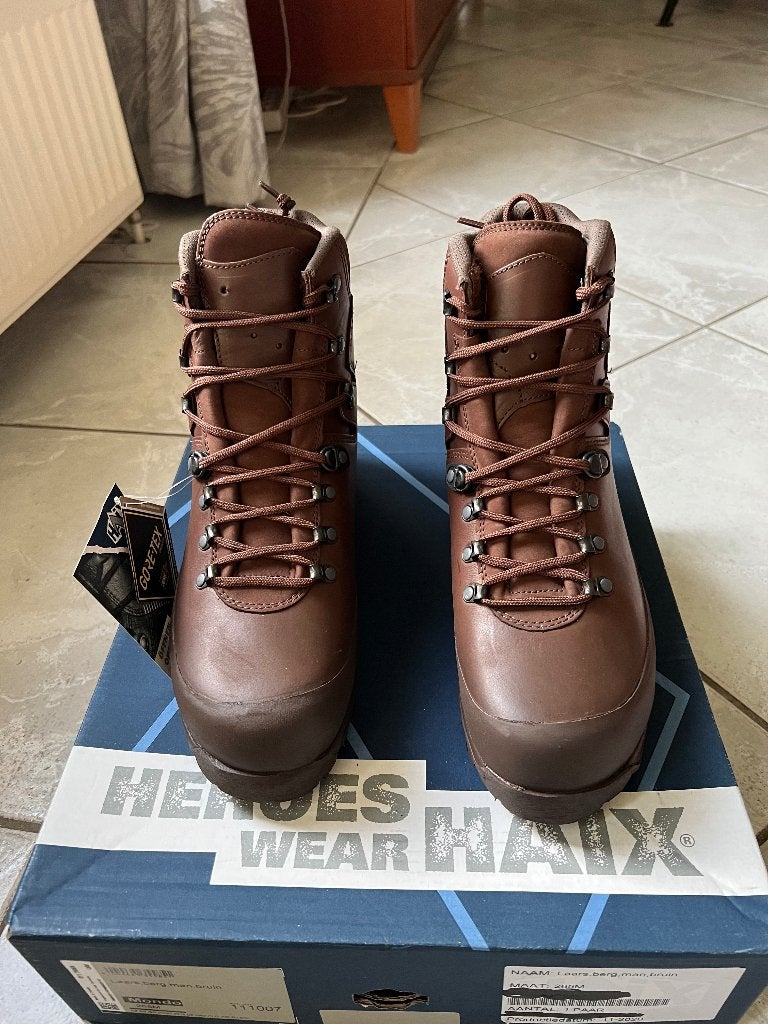 Paar HAIX Mondo wandelschoenen maat 265M. 42 Nieuw in doos, Verzenden, Nieuw, Schoenen