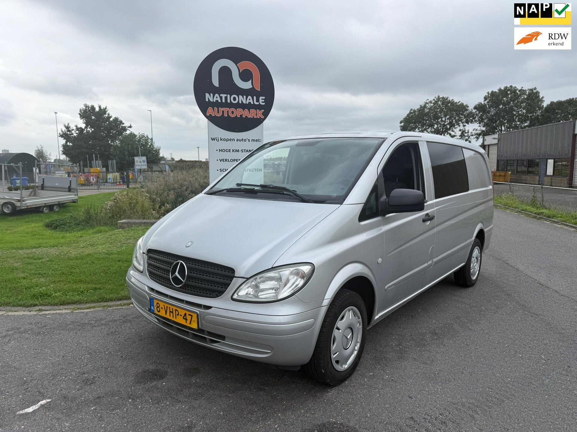 Mercedes-Benz Vito Mercedes-Benz Vito 111 CDI 320 Lang DC Lu, Auto's, Achterwielaandrijving, Gebruikt, 4 cilinders, 116 pk