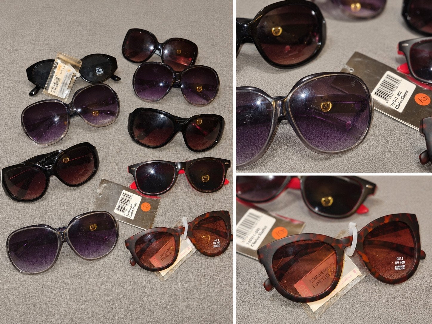 Partij zonnebrillen dames diverse modellen en kleuren, Ophalen of Verzenden, Overige kleuren, Overige merken