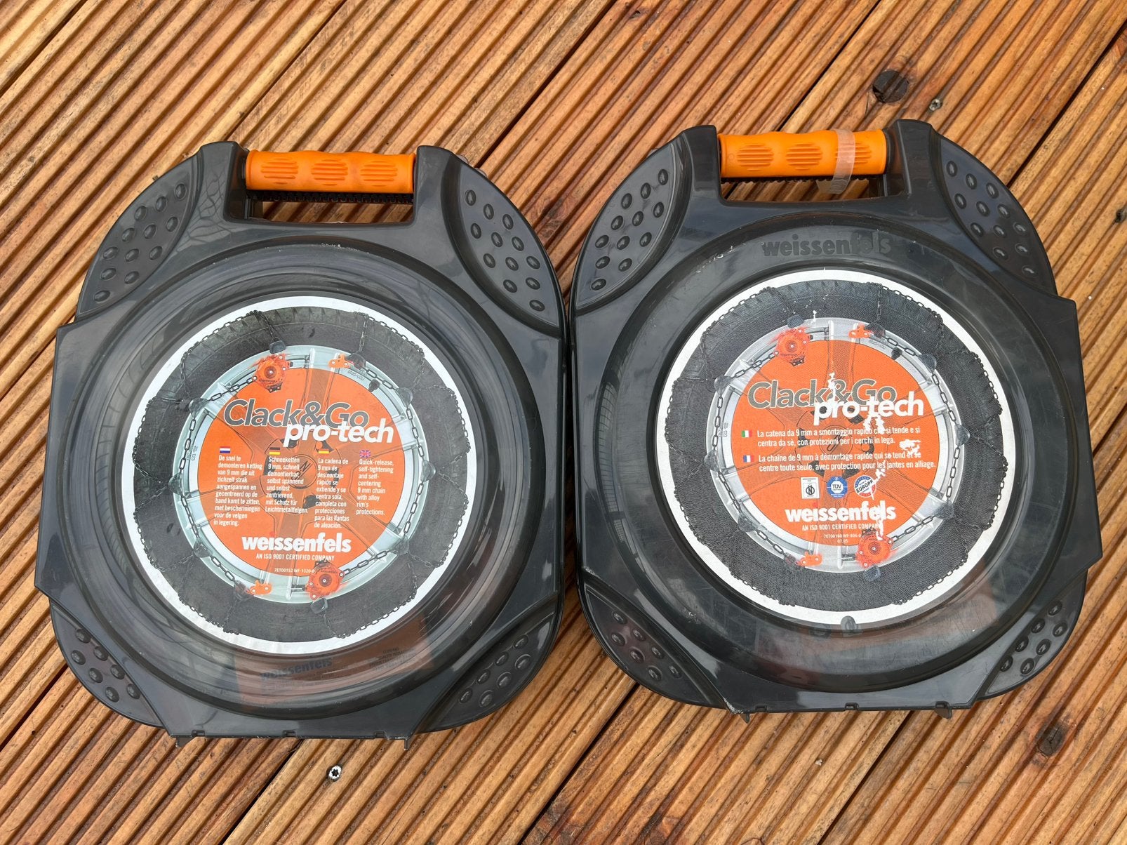 Weissenfels Clack & Go Pro-tech M44 5 Sneeuwkettingen, Ophalen of Verzenden, Nieuw