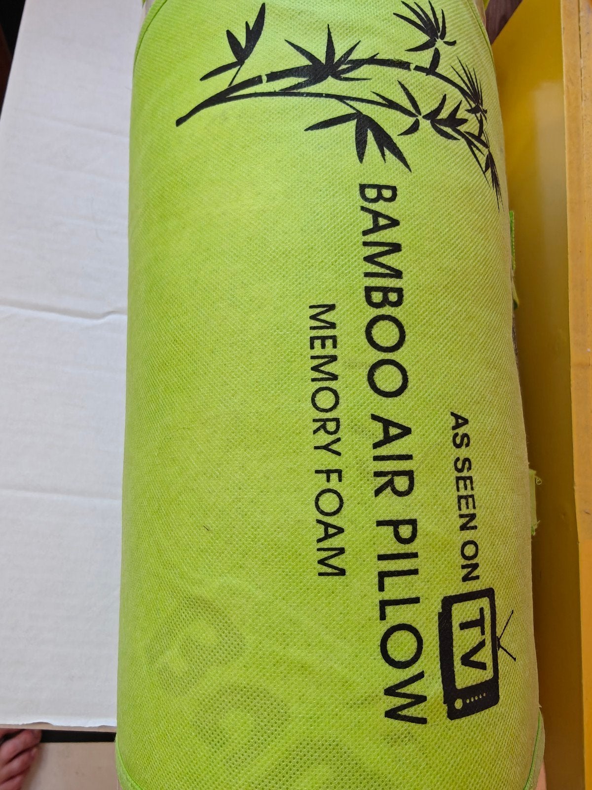 Bamboo Air Pillow Memory Foam Hoofdkussen, Overige merken, Ademend, Hoofdkussen, Ophalen of Verzenden