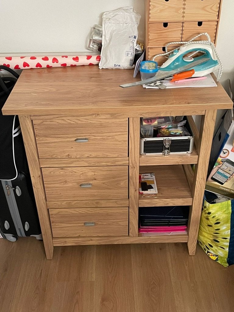 Commode (zwaar meubel), Ophalen, Gebruikt, 50 tot 70 cm, 75 tot 100 cm