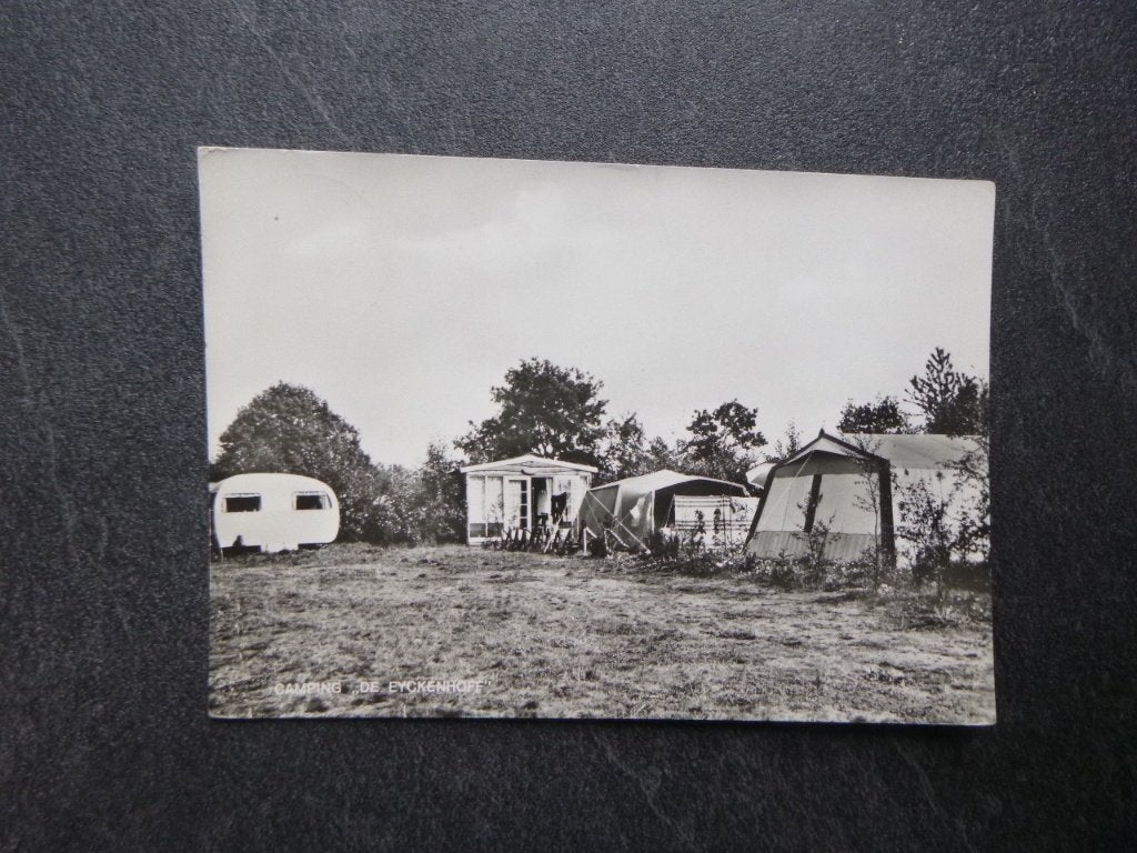 Putten, camping de Eyckenhoff  tent/caravan 1970, Verzenden, 1960 tot 1980, Gelopen, Gelderland