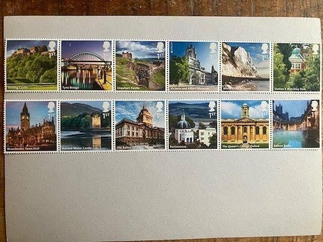 UK  2012 A t/Z 2nd Series set of 10, Verzenden, Postfris