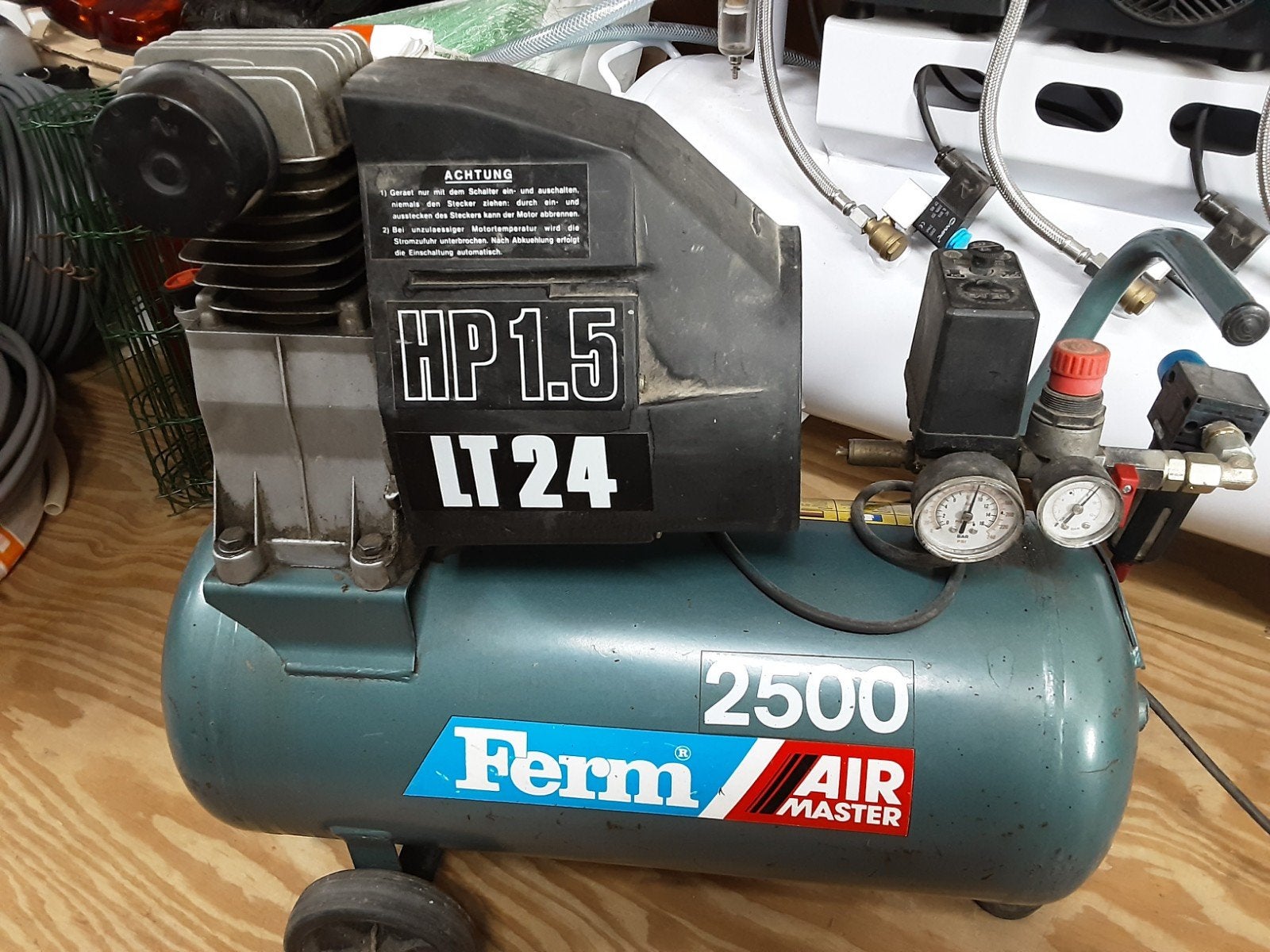 compressor, Minder dan 25 liter, Ophalen, Minder dan 200 liter/min